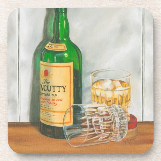 Still Life with Scotch von Jennifer Goldberger Untersetzer (Vorderseite)