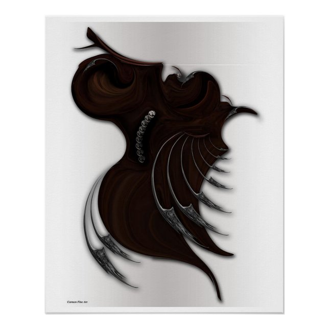 "Still Life with Silent Movement", Glossy Poster (Vorderseite)