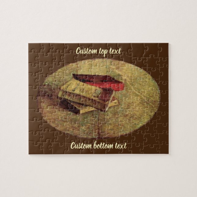 Still Life with Three Books by Vincent van Gogh Puzzle (Horizontal)