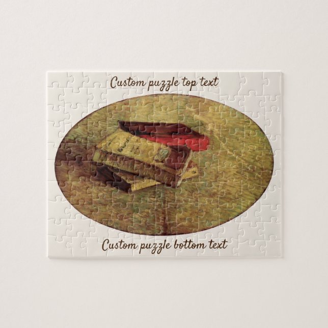 Still Life with Three Books by Vincent van Gogh Puzzle (Horizontal)