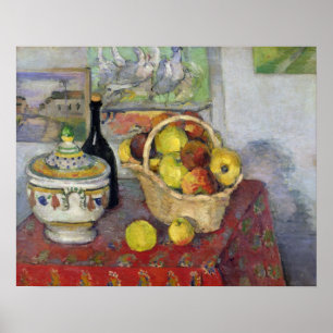 Still Life with Tureen, c.1877 Poster