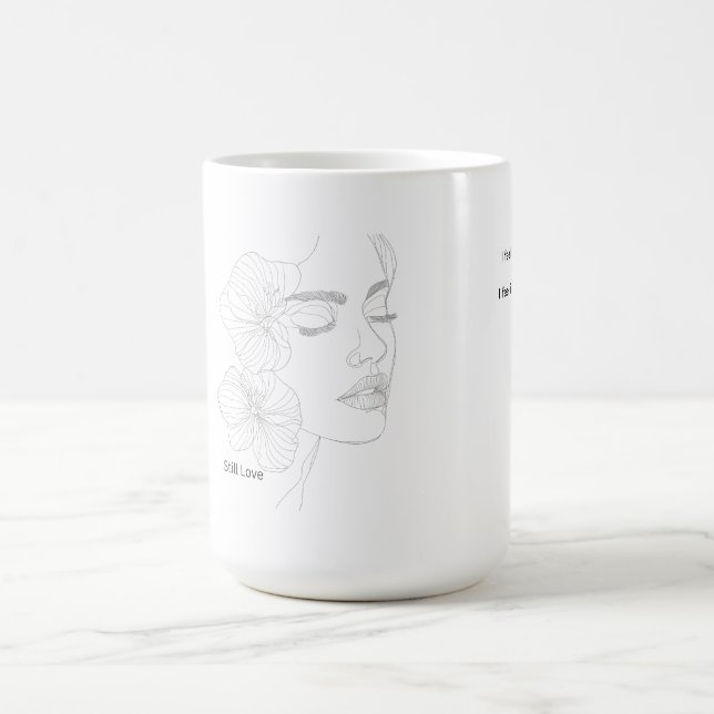 Still Love lyric mug Kaffeetasse (Mittel)