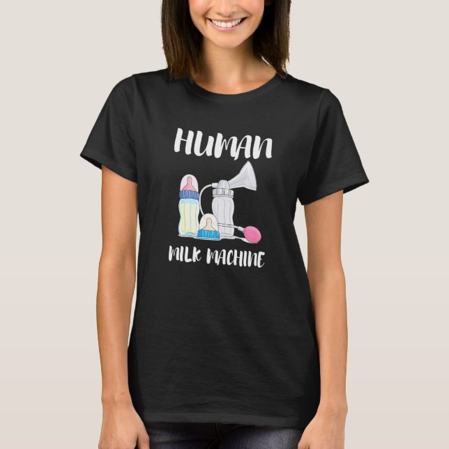Stillbewusstsein Mutterschaft Stillen Milch Ma T-Shirt (Vorderseite)