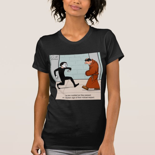 "Stille Achtung" T-Shirt (Vorderseite)