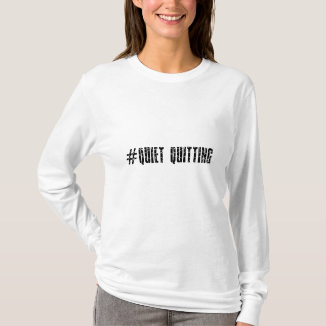 Stille Aufgabe T-Shirt (Vorderseite)
