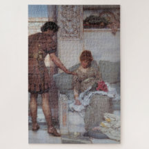 Stille Begrüßung (von Lawrence Alma-Tadema)