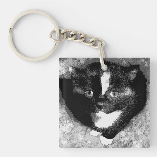 Stille Beobachter Schlüsselanhänger (Vorderseite)