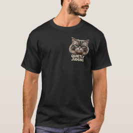 Stille Beurteilung von Cat Meme T-Shirt