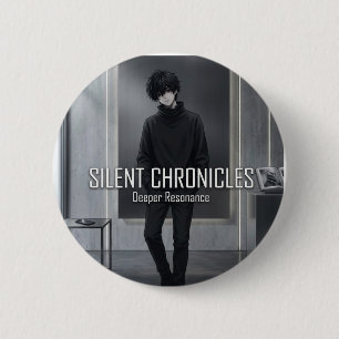 Stille Chroniken Tiefe Resonanz Anime-Ästhetik Button