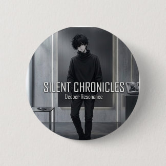 Stille Chroniken Tiefe Resonanz Anime-Ästhetik Button