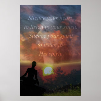 Stille dein Herz Poster