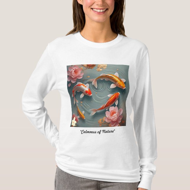 "Stille der Natur" T-Shirt (Vorderseite)