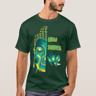 Stille des Erkennens vermittelt Buddha Head Lotus T-Shirt