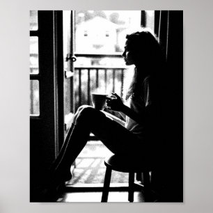 Stille des Morgens Poster
