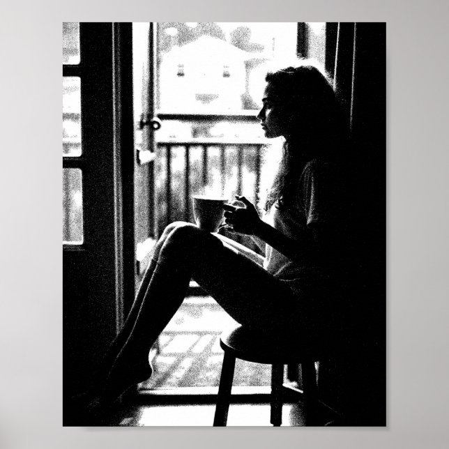 Stille des Morgens Poster (Vorne)