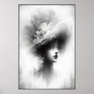 Stille Elegance Abstrakt Poster