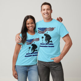Stille Felder der Ehre blassblau T-Shirt