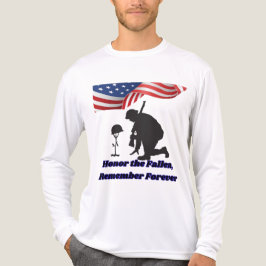 Stille Felder der Ehre weiß Tri-Blend Shirt