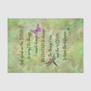 Stille Gebet Schmetterling Inspiration Enttäuschun Seidenpapier