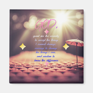 Stille Gebete mit Inspirierend Christlicher Kunst Magnet
