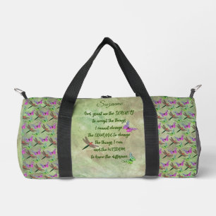 Stille Gebete Schmetterling Inspiration Duffle Bag