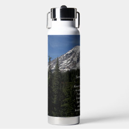 Stille Gebetslandschaft Rainier Berg Landschaft Trinkflasche