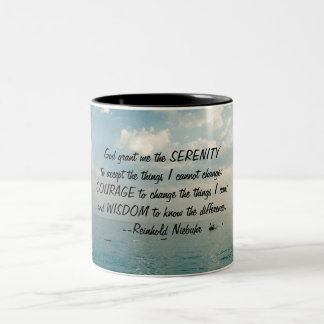 Stille Gebetszeit Seascape Tasse