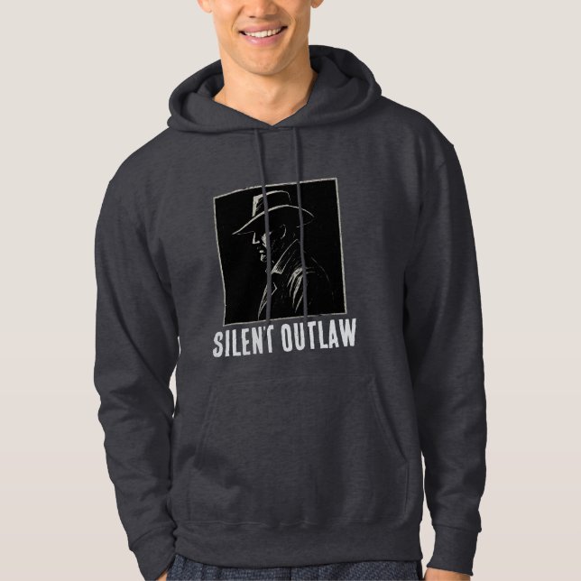 Stille Gesetzlosigkeit Hoodie (Vorderseite)