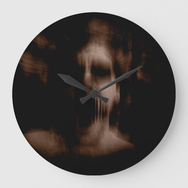 Stille Große Wanduhr (Vorderseite)