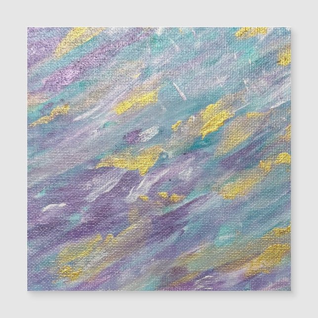 Stille Herrschaft Moderne Kunst Magnetkarte (Vorderseite)