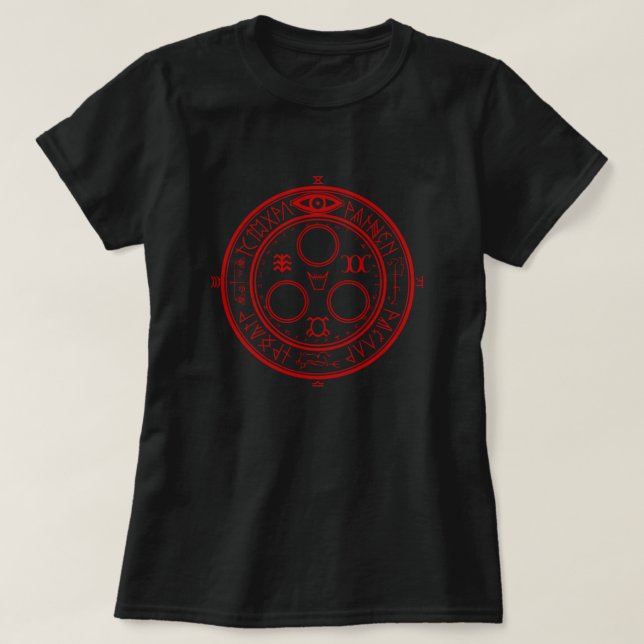Stille Hügel - Emblem (Der Halo der Sonne) T-Shirt (Design vorne)