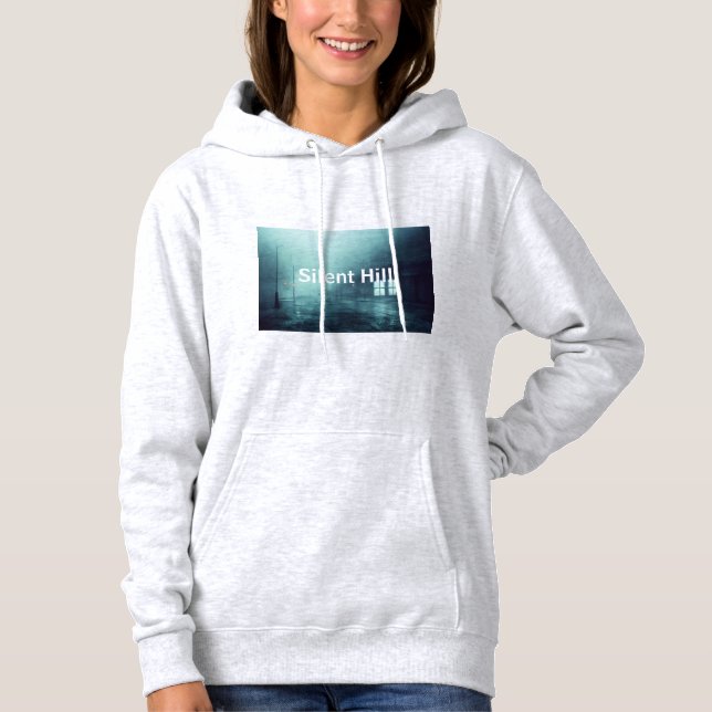 Stille Hügel Hoodie (Vorderseite)
