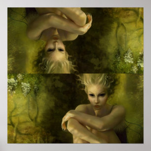 stille Hügel Poster