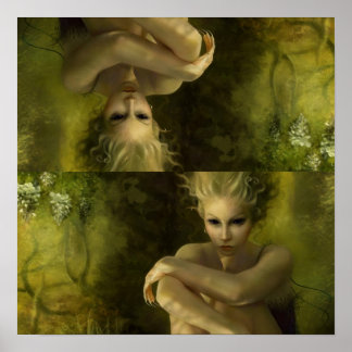 stille Hügel Poster