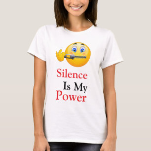 Stille ist mein Power T - Shirt