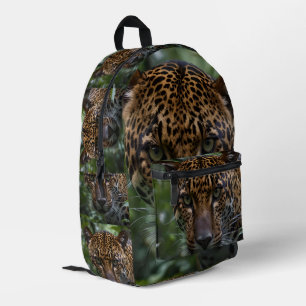 "Stille Jäger: Der Jaguar stalks the Forest" Bedruckter Rucksack