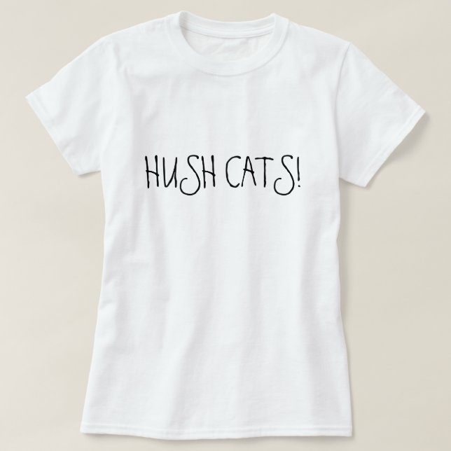 STILLE-KATZEN! T-Shirt (Design vorne)