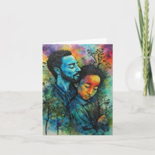 "Stille Kraft" - ein Seelenlicher Vatertag Karte