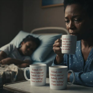Stille Kraft Tasse für gebrochene Seelen
