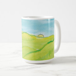 Stille Landschaft Kaffeetasse