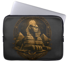Stille Macht | Great Sphinx Ägypten Design Laptopschutzhülle