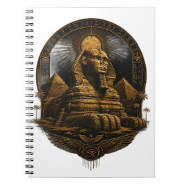 Stille Macht | Great Sphinx Ägypten Design Notizblock