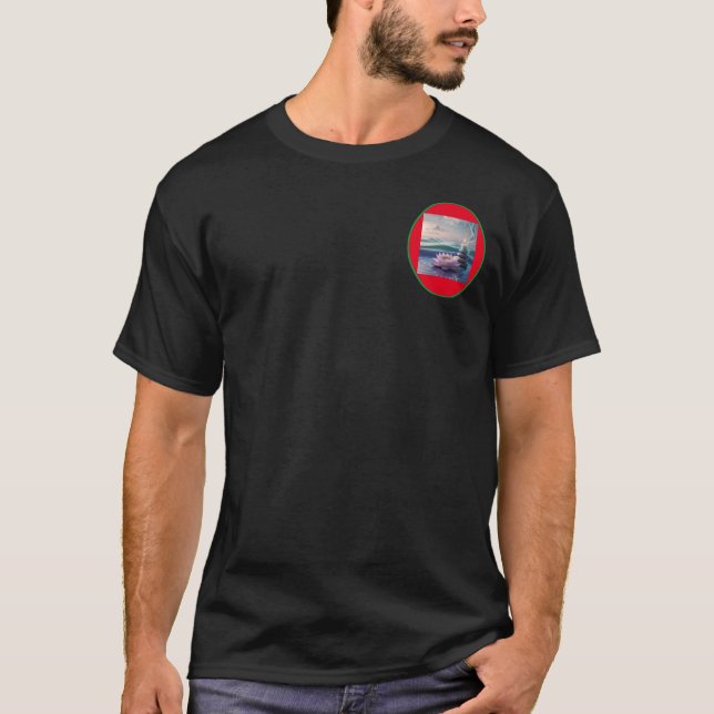 Stille Mantra Meditation T - Shirt (Vorderseite)