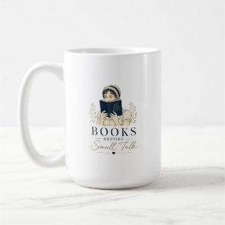Stille Menschen haben die besten Pläne Bücher vor Kaffeetasse