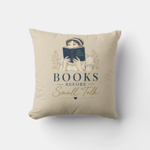 Stille Menschen haben die besten Pläne Bücher vor  Kissen