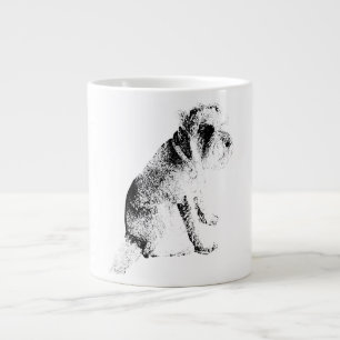 Stille mit Haltung Jumbo-Tasse