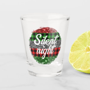 Stille Nacht: Gewohntes Weihnachten Schnapsglas