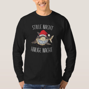 Stille Nacht Haily Night Weihnachtshai T-Shirt
