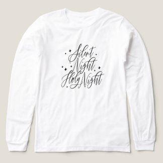 Stille Nacht Heilige Nacht Feiertag Weihnachten Tri-Blend Shirt
