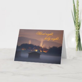 Stille Nacht, heilige Nacht Feiertagskarte